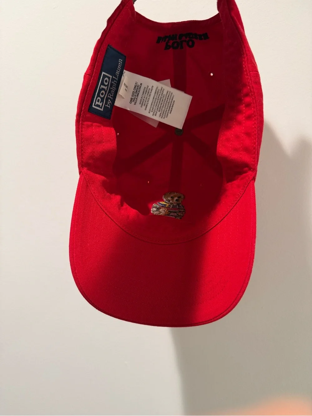 Polo Ralph Lauren Basketball Polo Bear Baseball Cap